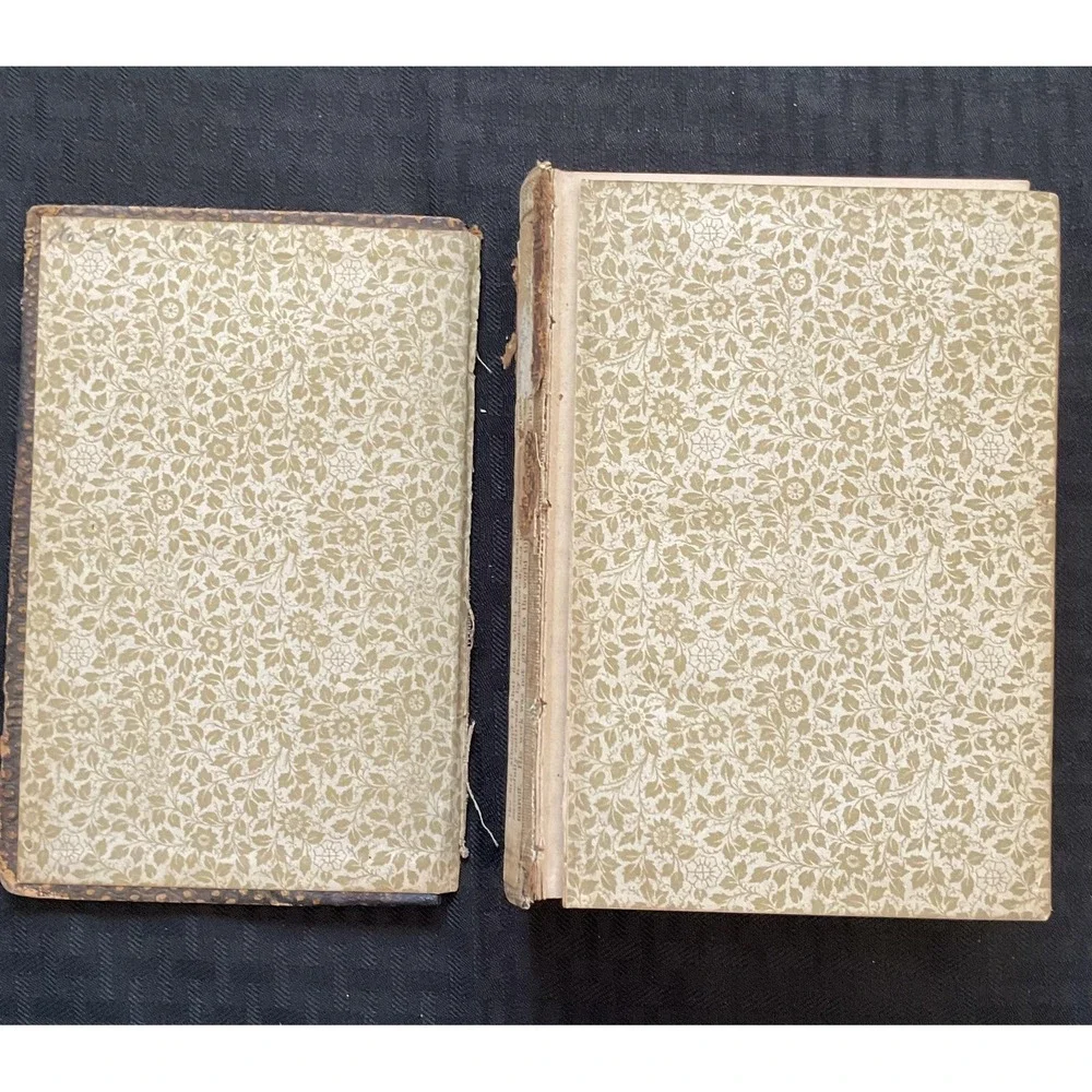 Vintage The Poetical Works of Owen Meredith Hardcover Antique‎ Poetry Book 1800s